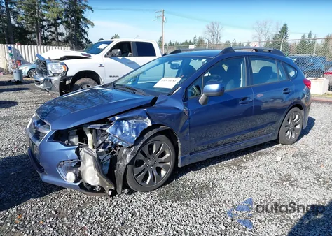 2012 Subaru Impreza 2.0I Sport Premium z USA, uszkodzony, nr VIN JF1GPAL64CH210080